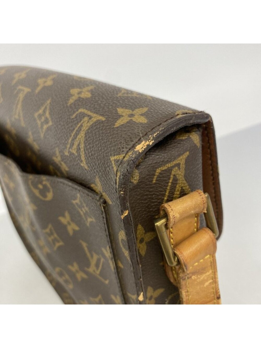Louis Vuitton Shoulder Bag Monogram Saint Cloud GM Brown - Picture 7 of 10